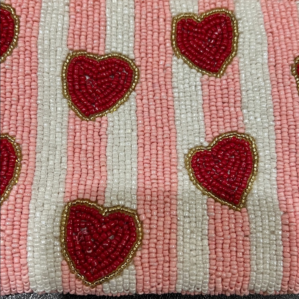 India Handmade | Heart Beaded Bag ♥️ - Picture 5 of 8